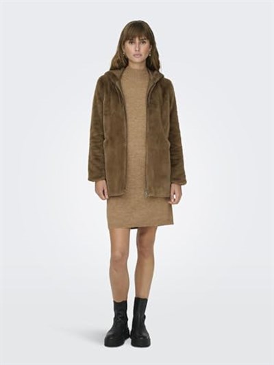 ONLY ONLNEWMALOU FAUX FUR COAT CC OTW Dış Giyim Kadın