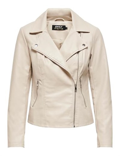ONLY ONLNEWMELISA FAUX LEATHER BIKER CC OTW Mont Ceket Kadın