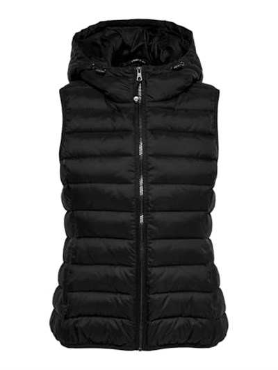 ONLY ONLNEWTAHOE HOOD WAISTCOAT OTW NOOS kapitone yelek kadın
