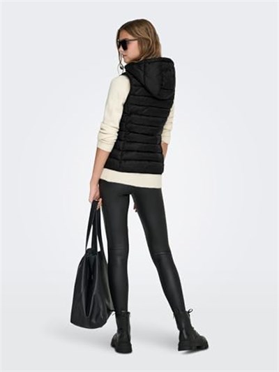ONLY ONLNEWTAHOE HOOD WAISTCOAT OTW NOOS kapitone yelek kadın