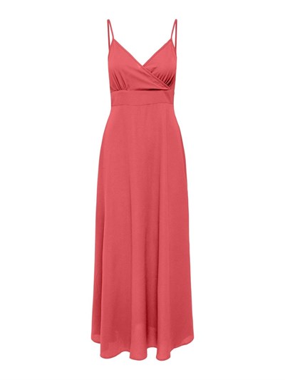 ONLY ONLNOVA LIFE VIS ADA LONG DRESS SOLID Elbise Kadın
