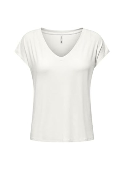 ONLY ONLRILLA S/S V-NECK TOP JRS Tişört Kadın