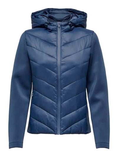 ONLY ONLSOPHIE MIX FITTED HOOD JACKET CC OTW Mont Ceket Kadın