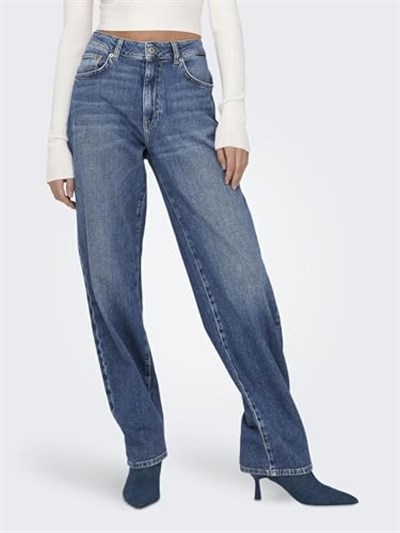 ONLY ONLSTAR REGULAR BAGGY DAD DNM FG Jeans Kadın