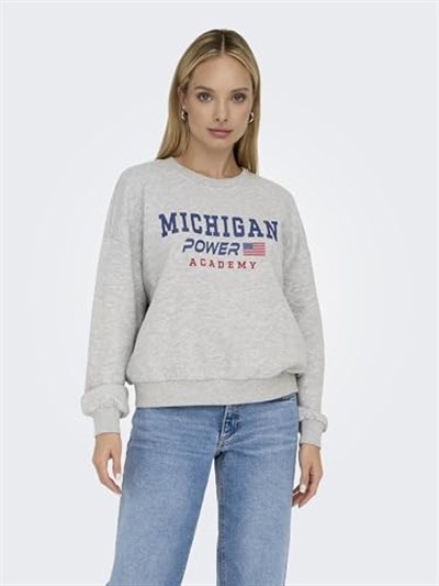 ONLY ONLTERESA L/S O-NECK SWT Sweatshirt Kadın