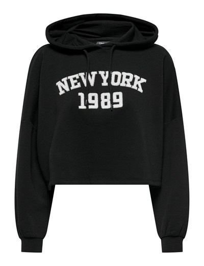 ONLY ONLTODDY L/S SHORT HOOD SWT Sweatshirt Kadın
