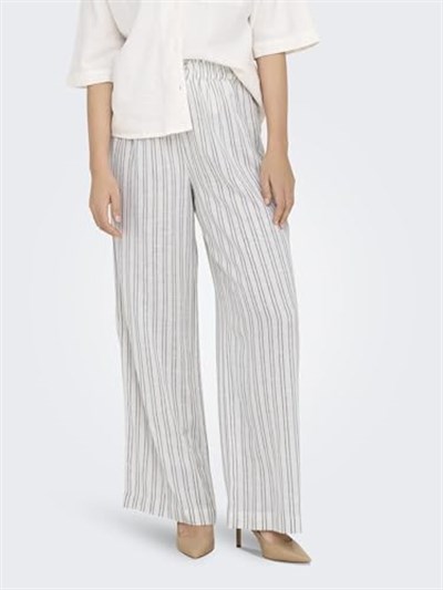 ONLY ONLTOKYO LIFE LIN BL STR PANT PNT Pantolon Kadın