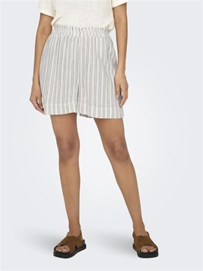 ONLY ONLTOKYO LIFE LIN BL STR SHORTS PNT Şort Kadın