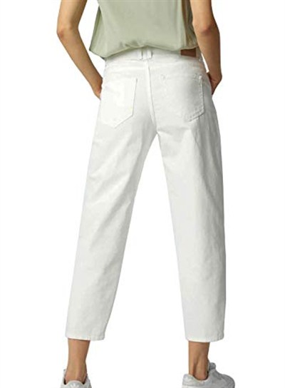 ONLY Onltroy Life Hw White Carrot A Dnmjeans Kot Pantolon Kadın