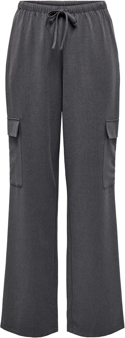 ONLY ONLVERENA MW PULL-UP STR CARGO PNT Pantolon Kadın