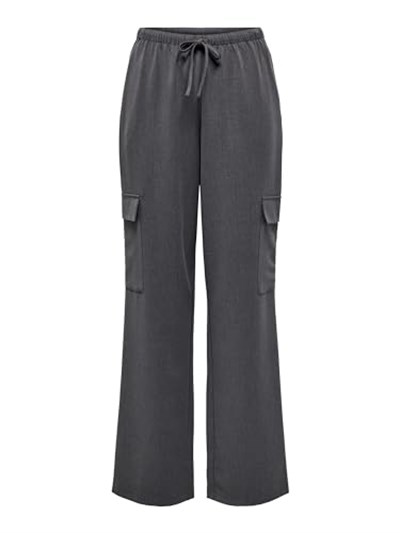 ONLY ONLVERENA MW PULL-UP STR CARGO PNT Pantolon Kadın