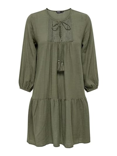 ONLY Onlvinnie Life 3/4 Lace Tunic Wvn Noos tunik Kadın