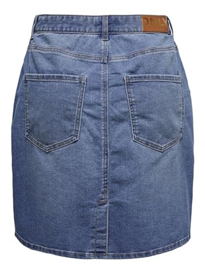 ONLY ONLWONDER HW DNM SKIRT PIM NOOS Kadın Mini Etek Kadın