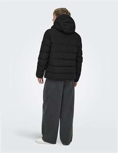 Only Onscayson Puffa Otw Erkek Günlük Mont 22019598-BLACK Siyah