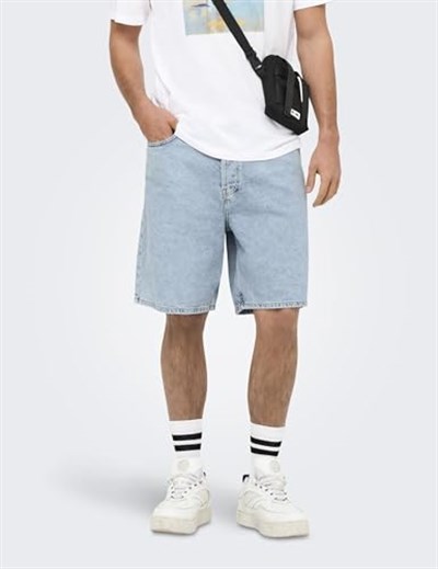 Only & Sons Koyu Lacivert Şort 22032890, 22032890KLC