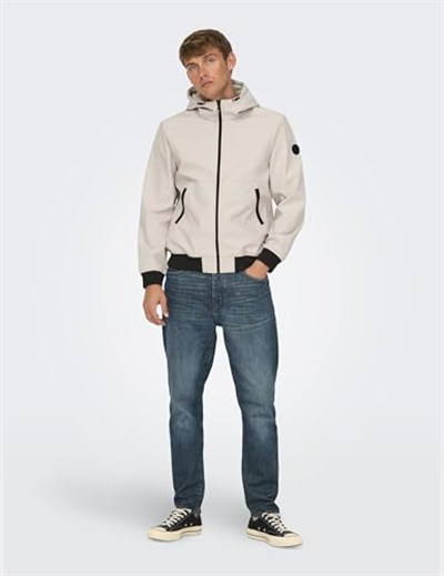 Only & Sons ONSBOWIE SOFTSHELL BOMBER OTW NOOS Bomber Ceket Erkek