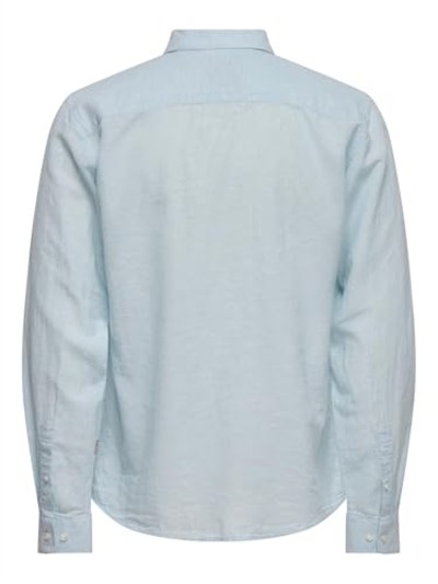 Only & Sons ONSCAIDEN LS SOLID LINEN SHIRT NOOS gömlek Erkek