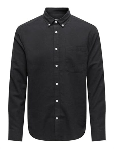 Only & Sons Onsgudmund Slim 1 pkt Solid Shirt NoosUzun kollu gömlErkek