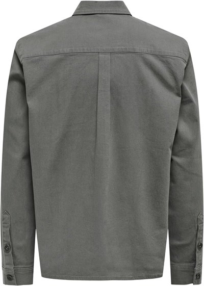 Only & Sons ONSKARI SHIRT 0120 CANWAS LS Gömlek Erkek
