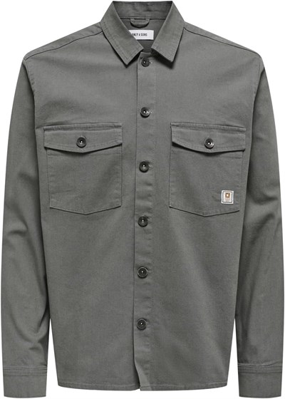 Only & Sons ONSKARI SHIRT 0120 CANWAS LS Gömlek Erkek
