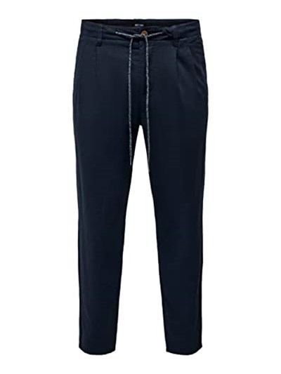 ONLY & SONS Onsleo Crop Linen Mix 0048 Pantolon Pantolon Erkek