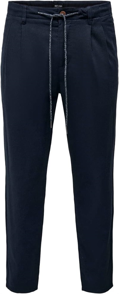ONLY & SONS Onsleo Crop Linen Mix 0048 Pantolon Pantolon Erkek