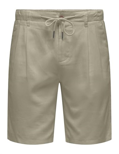 Only & Sons ONSLEO LINEN MIX 0048 SHORTS Şort Erkek
