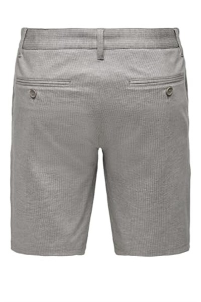 Only & Sons Onsmark Arka Ve Yan Cepli Şort, XS, 22024956, Bej, Erkek