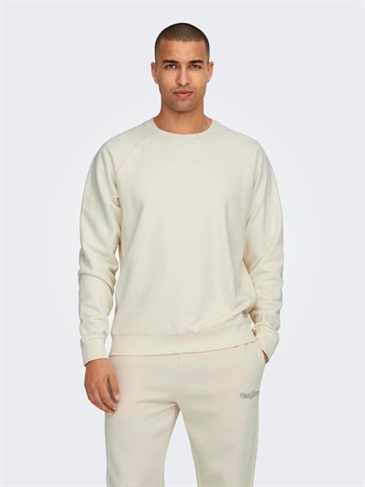 Only & Sons Onsmichi Life Reg Crew Neck Sweat Sweatshirt Erkek