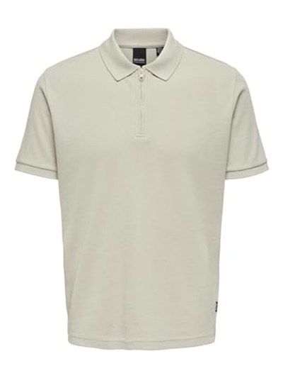 Only & Sons ONSMIKE ZIPPER SS POLO Tişört Erkek