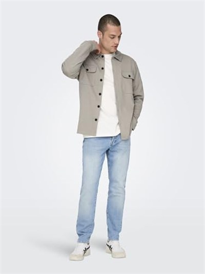 Only & Sons Onsnewkodyl Overshirt Sweat Gömlek Erkek