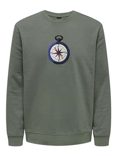 Only & Sons ONSOLIVER REG CAMP SWT CREW NECK Sweatshirt Erkek