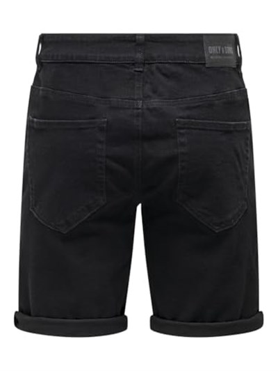 Only & Sons ONSPLY BLKD 9041 PIM DNM SHORTS Şort Erkek