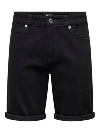 Only & Sons ONSPLY BLKD 9041 PIM DNM SHORTS Şort Erkek
