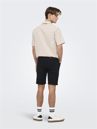 Only & Sons ONSPLY BLKD 9041 PIM DNM SHORTS Şort Erkek