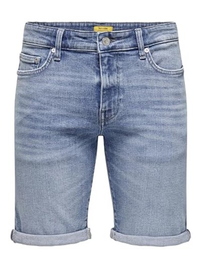 Only & Sons ONSPLY MBD 8772 TAI DNM SHORTS NOOS Şort Erkek