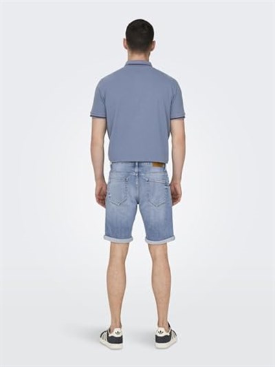 Only & Sons ONSPLY MBD 8772 TAI DNM SHORTS NOOS Şort Erkek