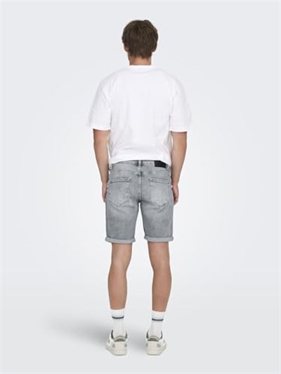 Only & Sons ONSPLY MGD 8774 TAI DNM SHORTS NOOS Şort Erkek