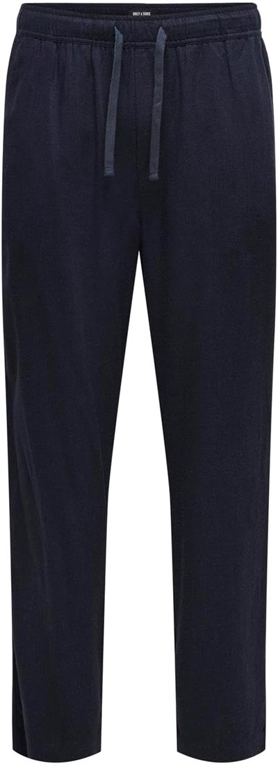 Only & Sons ONSSINUS LOOSE VISC LIN 0075 PNT Pantolon Erkek