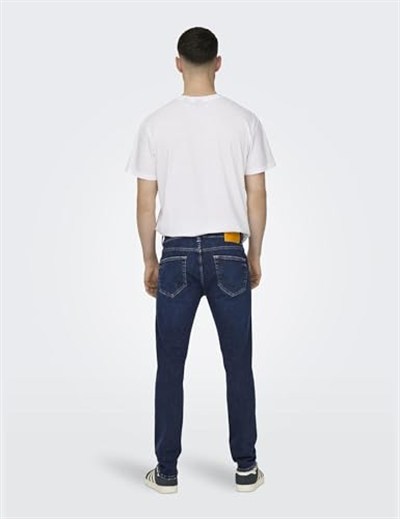 Only & Sons ONSWARP SKINNY DB 9096 DCC DNM NOOS Jean Erkek