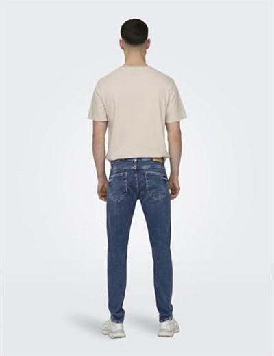 Only & Sons ONSWARP SKINNY MB 9092 DCC DNM NOOS Jean Erkek
