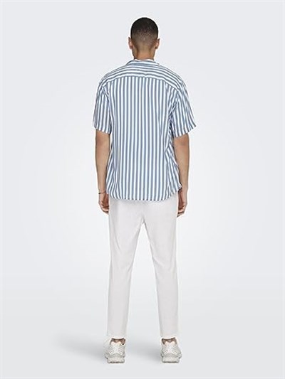 Only & Sons ONSWAYNE LIFE SS VISCOSE SHIRT NOOS Erkek Gömlek