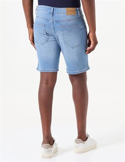 Only & Sons ONSWEFT LBD 8005 PIM DNM SHORTS Şort Erkek