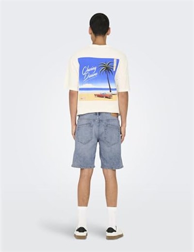 Only & Sons Regular Fit Jean Şort, 22032927