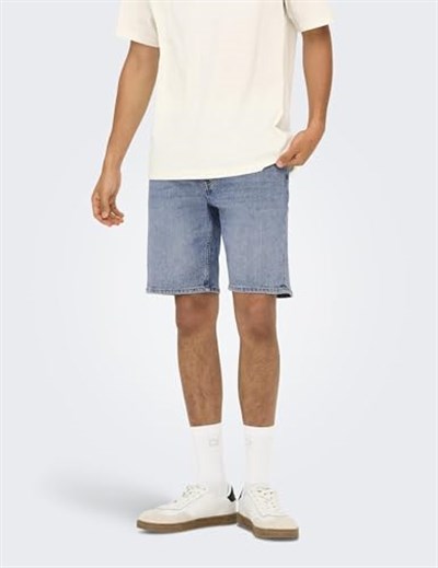 Only & Sons Regular Fit Jean Şort, 22032927
