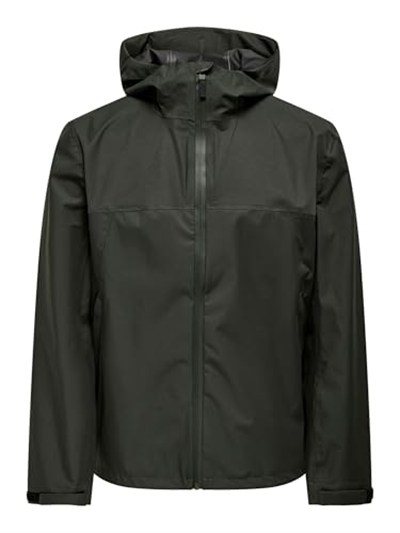 Only & Sons Su Geçirmez Ceket, L, 22031606, Peat, Erkek