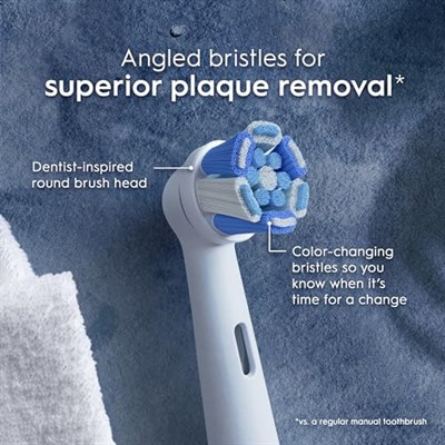 Oral-B iO Ultimate Clean Yedek Fırça Başlıkları, Beyaz, 2 Adet