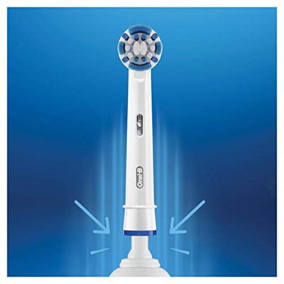 Oral-B Precision Clean şarj için yedek-Aufsteckbuersten, elektrik diş fırçaları, Briefkastenfaehige ambalaj, 10 adet