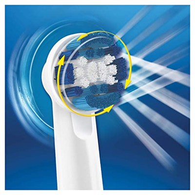 Oral-B Precision Clean şarj için yedek-Aufsteckbuersten, elektrik diş fırçaları, Briefkastenfaehige ambalaj, 10 adet