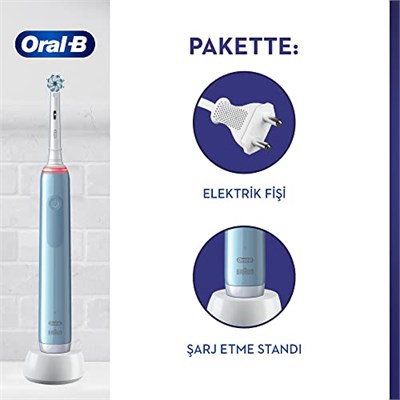 Oral-B Pro 3000 Blue 1CT Elektrikli Diş Fırçası